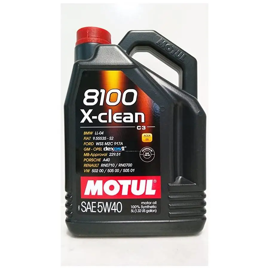 Aceite Motul 8100 X-clean C3 5w40 5l   Ce U