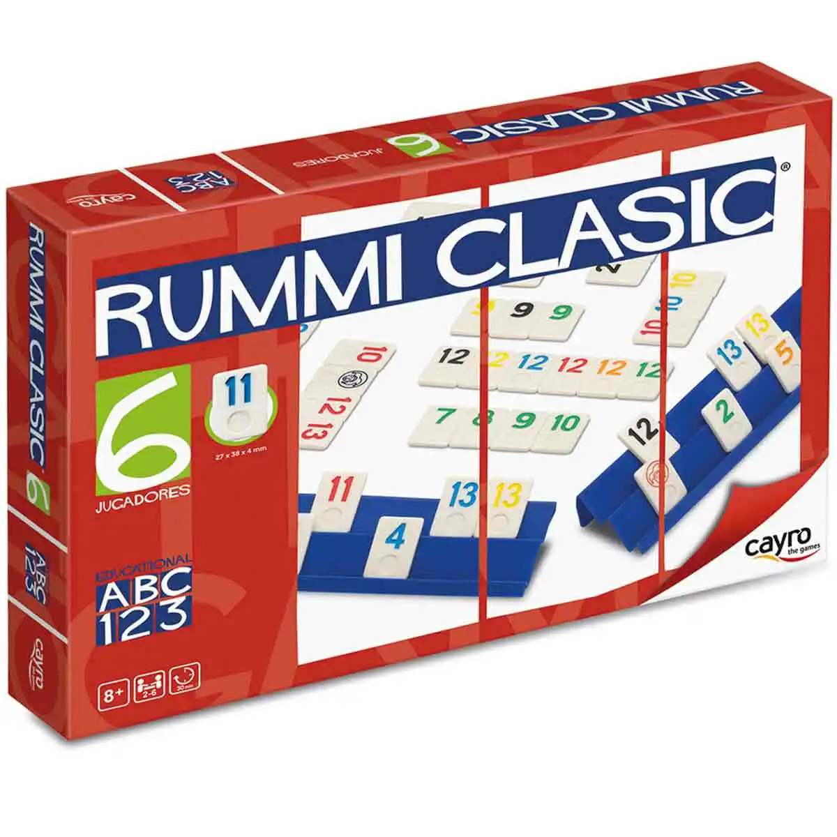 Cayro Juego De Mesa Rummi 6 Jugadores - Imagen 8