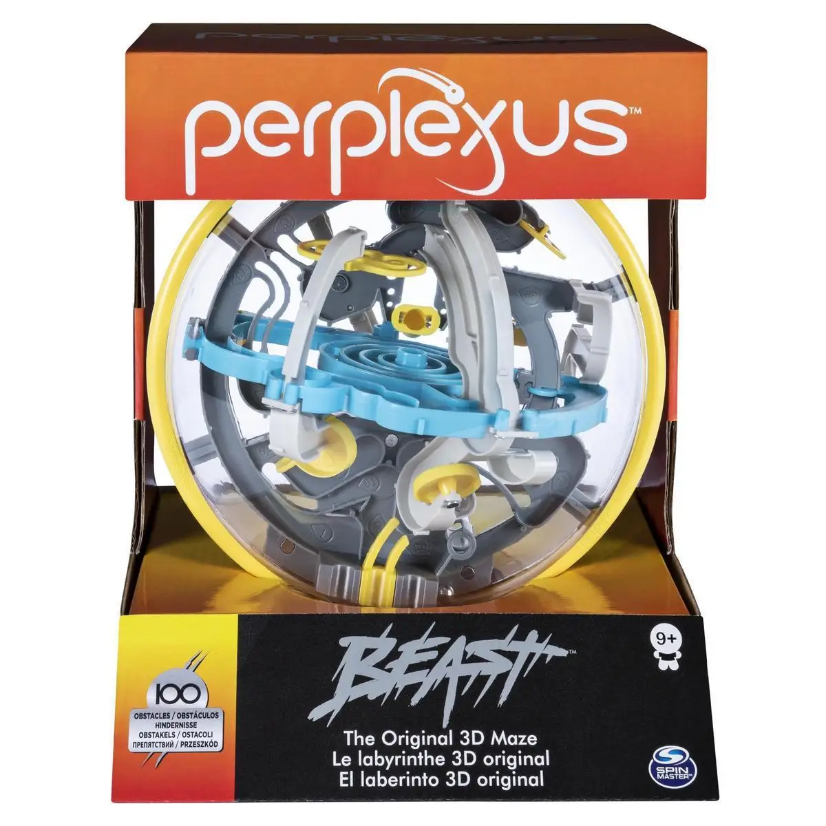 Spin Master - Perplexus - Rompecabezas Perplexus Beast - Bola Laberinto 3D Con 100 Obstáculos - 6053142 - Juguetes Niños +8 Años