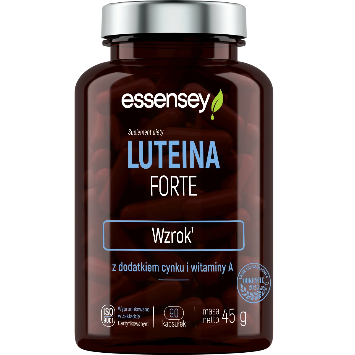 Essensey Lutein Forte – Complejo de Luteína, Zinc y Vitamina A