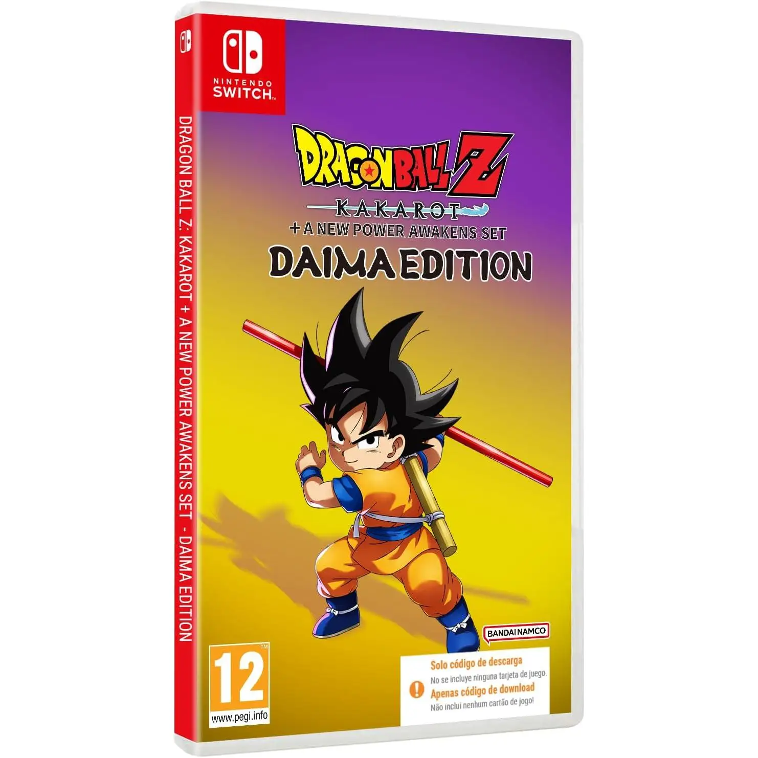Namco bandai Dragon Ball Z: Kakarot Daima Edition Code In A Box Switch Pal España