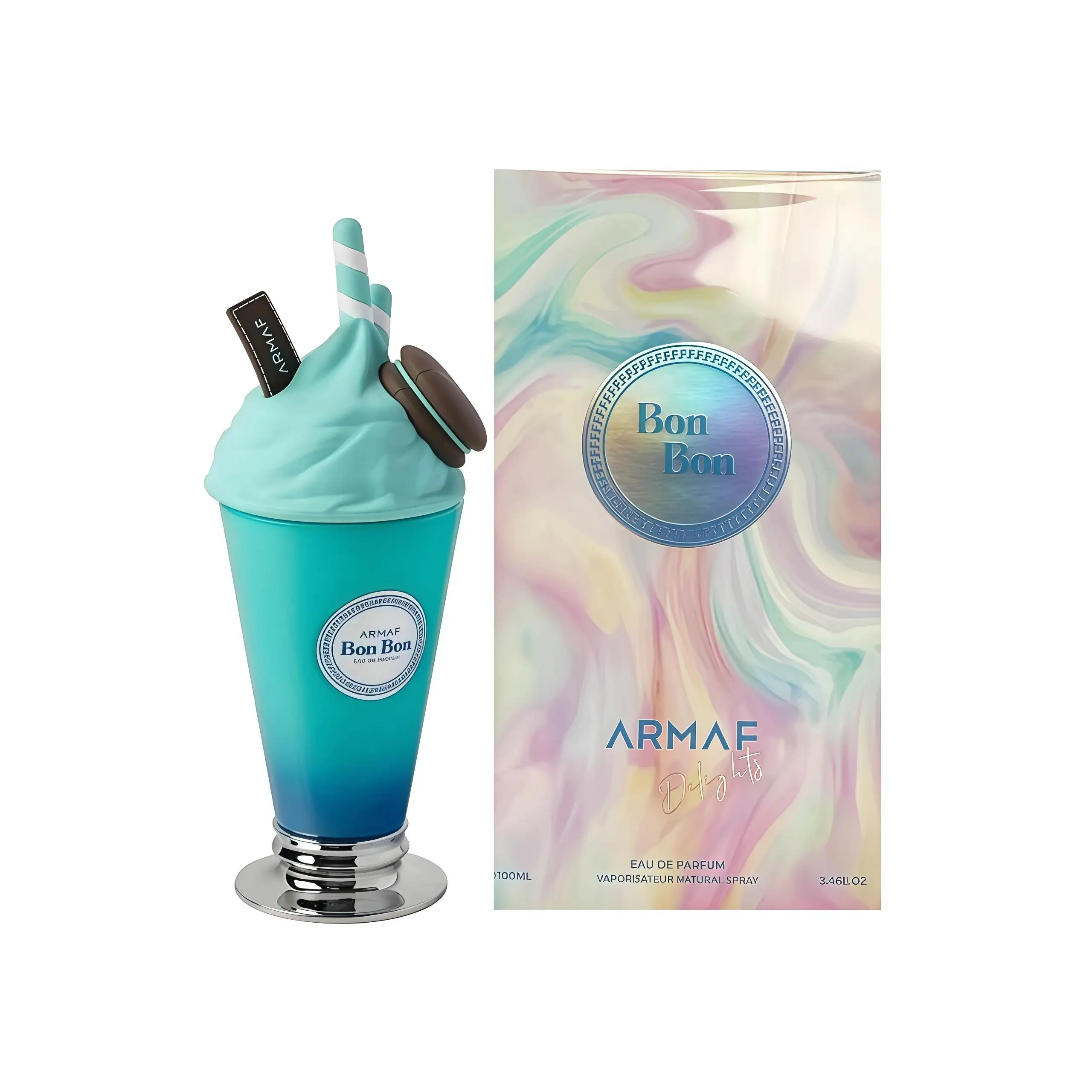 ARMAF Bon Bon Eau de Parfum - Perfume con Notas Florales Suaves y Gourmand Cálidas para Experiencia Sensorial Única