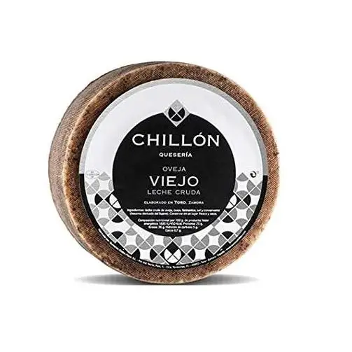 Ibéricos a Domicilio Gourmet Queso de Leche Cruda de Oveja Viejo Curado Artesano Chillón 1/4