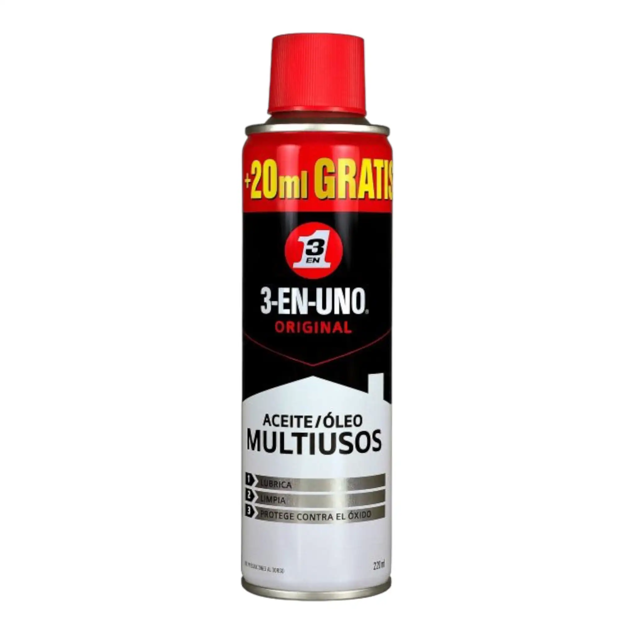 3 En Uno Aceite Multiusos 220ml
