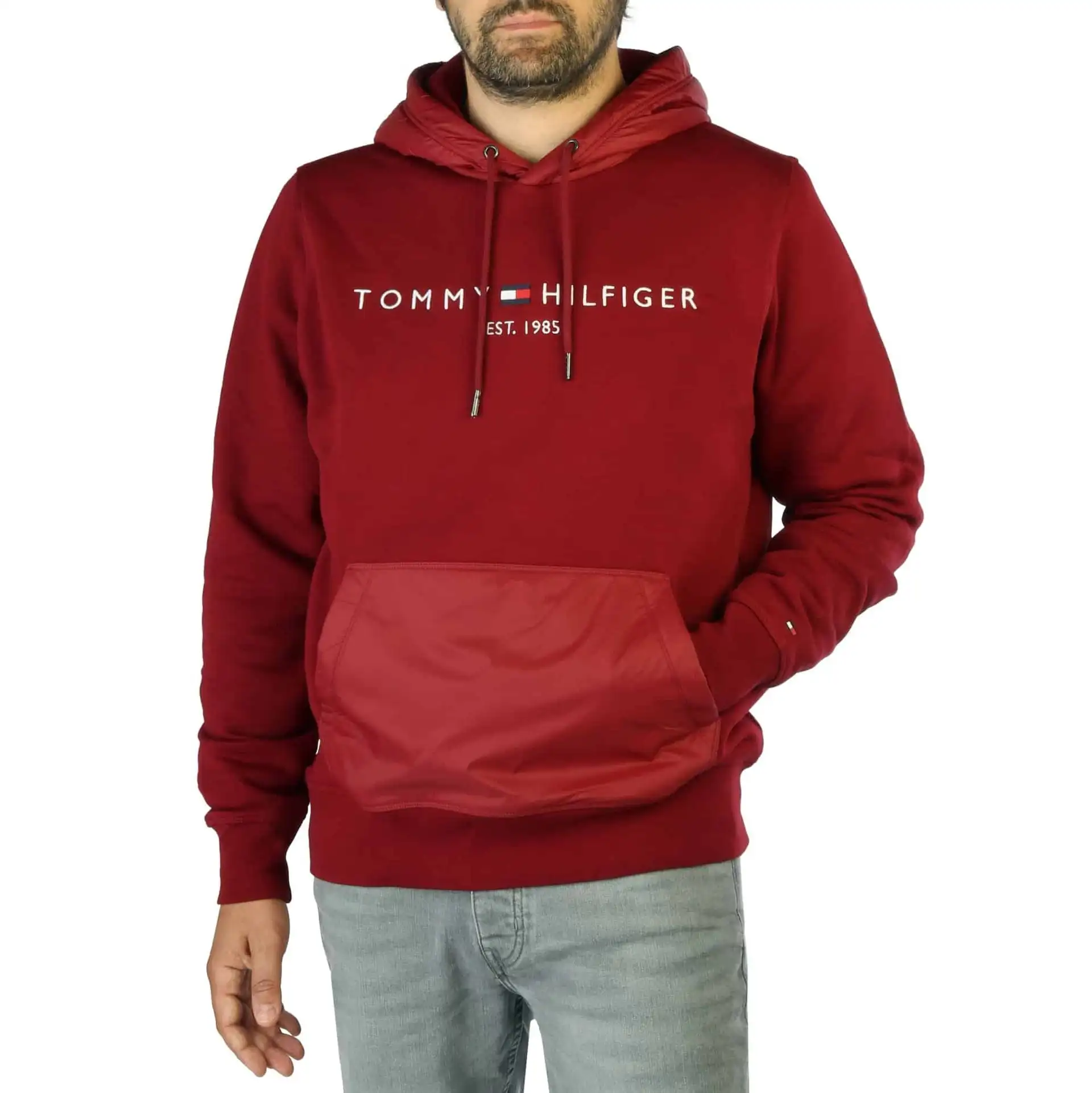Tommy Hilfiger men's cotton polyester Monocolor sweatshirt #1
