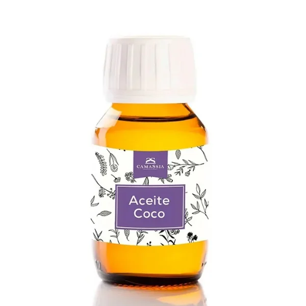 Camassia Aceite de coco  Aceites vegetales  Refinado 100% aceite, puro y natural sin ningún aditivo