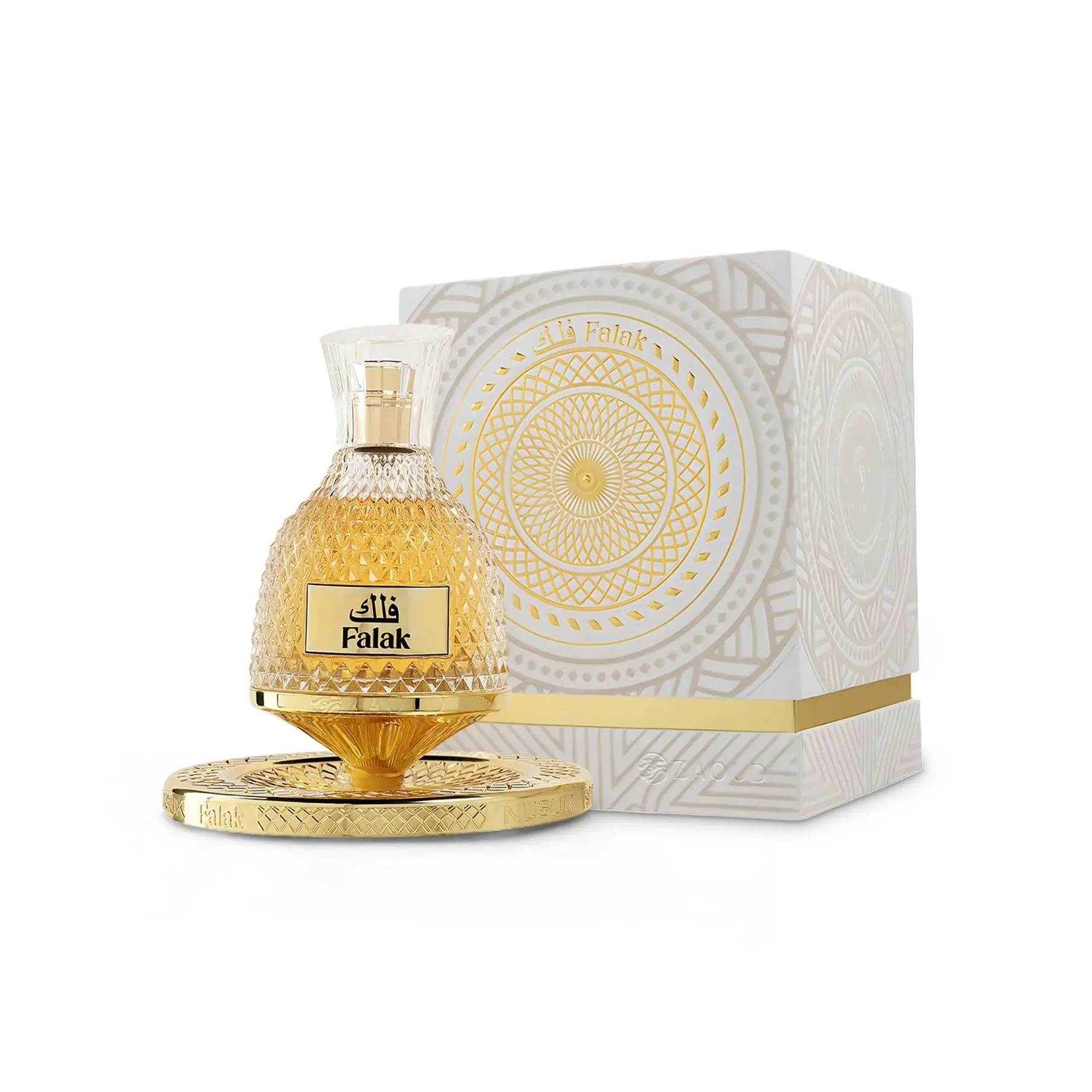 Perfume Arabe 100% Original Falak Nusuk Unisex 100 ml 80vol 3.4 fl.oz – Elegancia Mística en Cada Gota