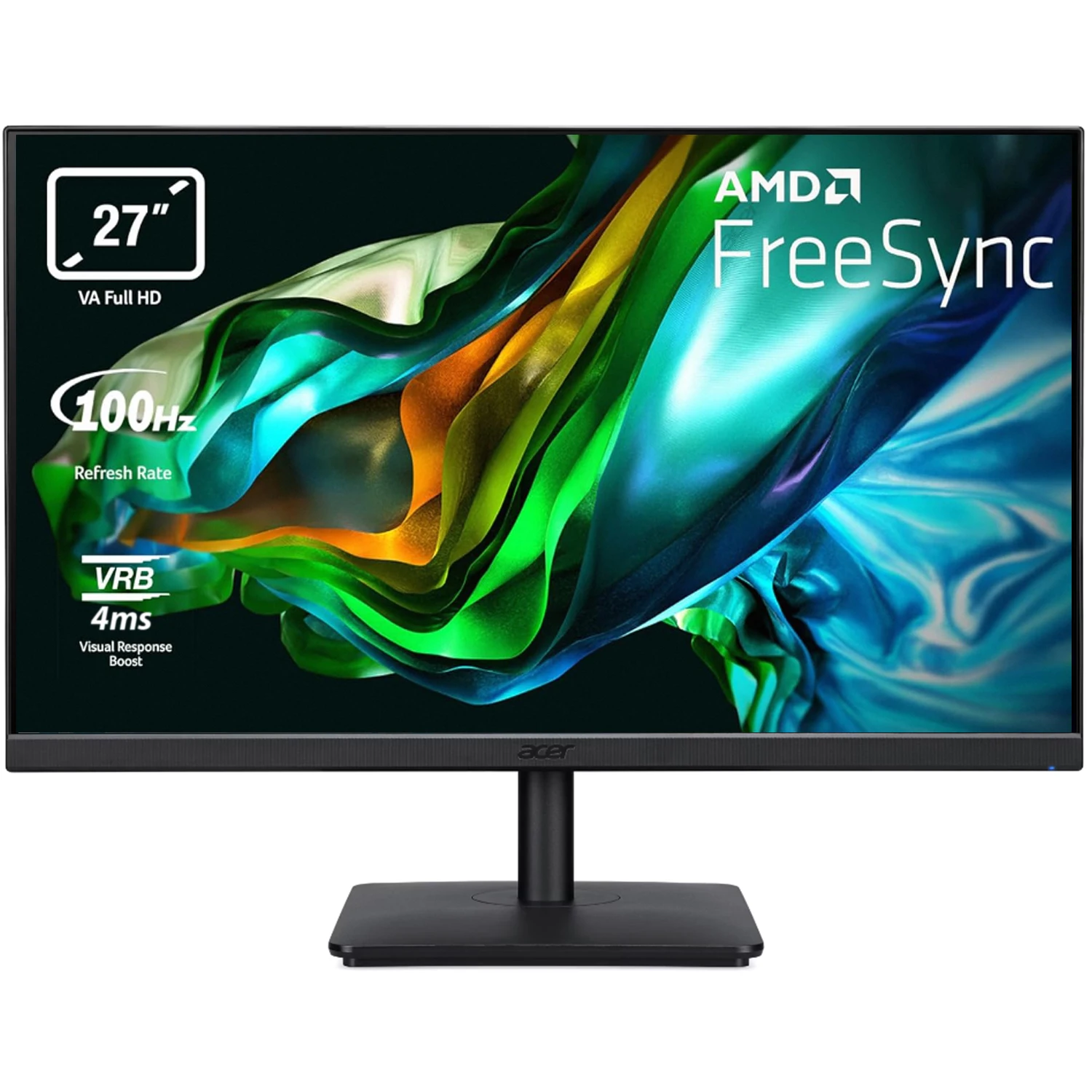 Monitor Acer V277 E 27 ''IPS 1920x1080 FHD cool 100Hz and anti-glare widescreen (16:9) 4 ms response time