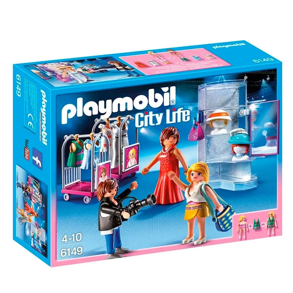 PLAYMOBIL - SESIÓN DE FOTOS DE MODA, 6149, TIENDA CON LICENCIA OFICIAL, ENVIO 24-48 HORAS EN PENÍNSULA, FAMOBIL, CLICKS, JUGUETES, NIÑOS, NIÑAS, FIGURAS, MUÑECOS, 100% ORIGINAL, MODELOS, CÁMARAS,