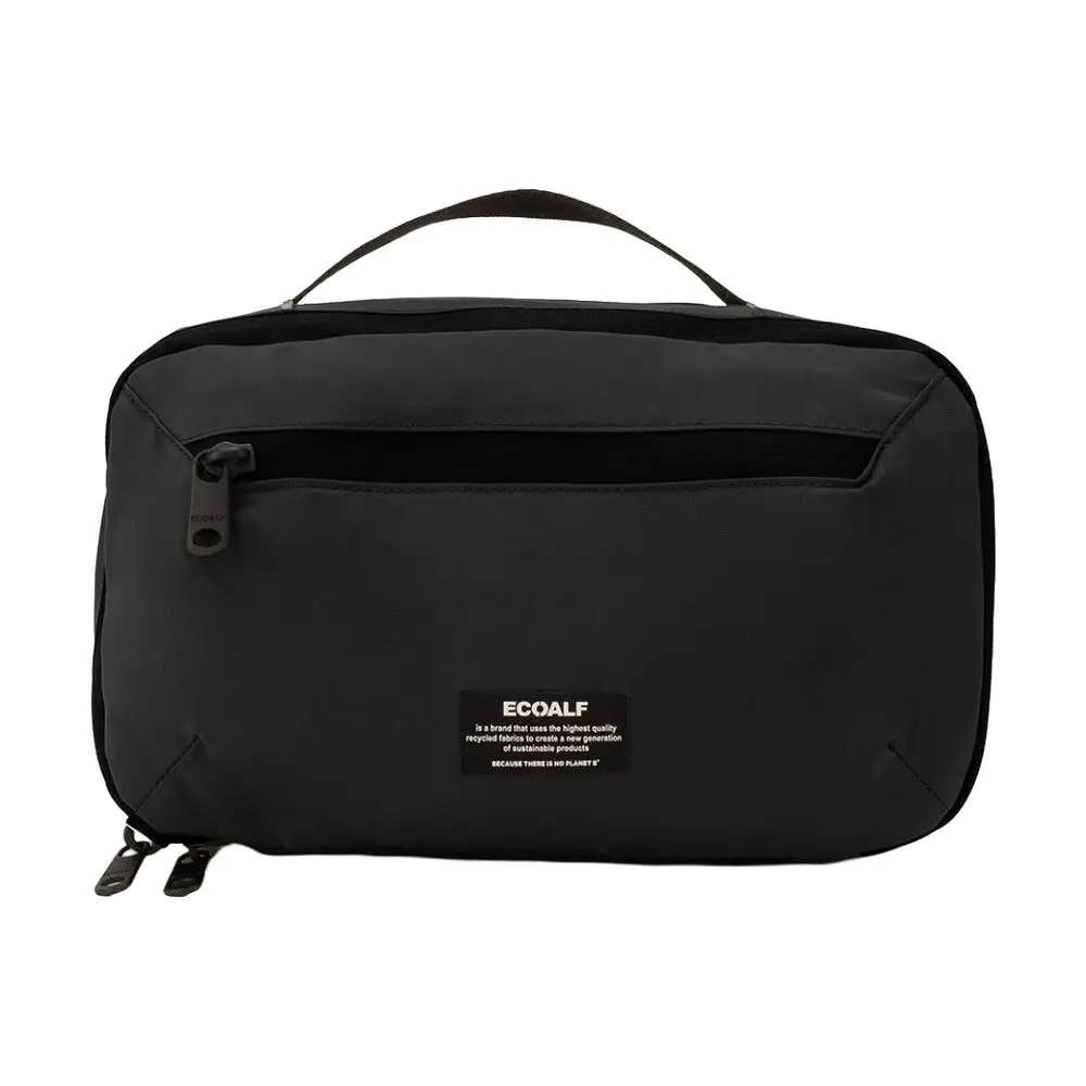 Neceser Negro Ecoalf Oslo Black Compacto y Versátil