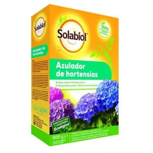 Abono soluble azulador de hortensias SOLABIOL 500g