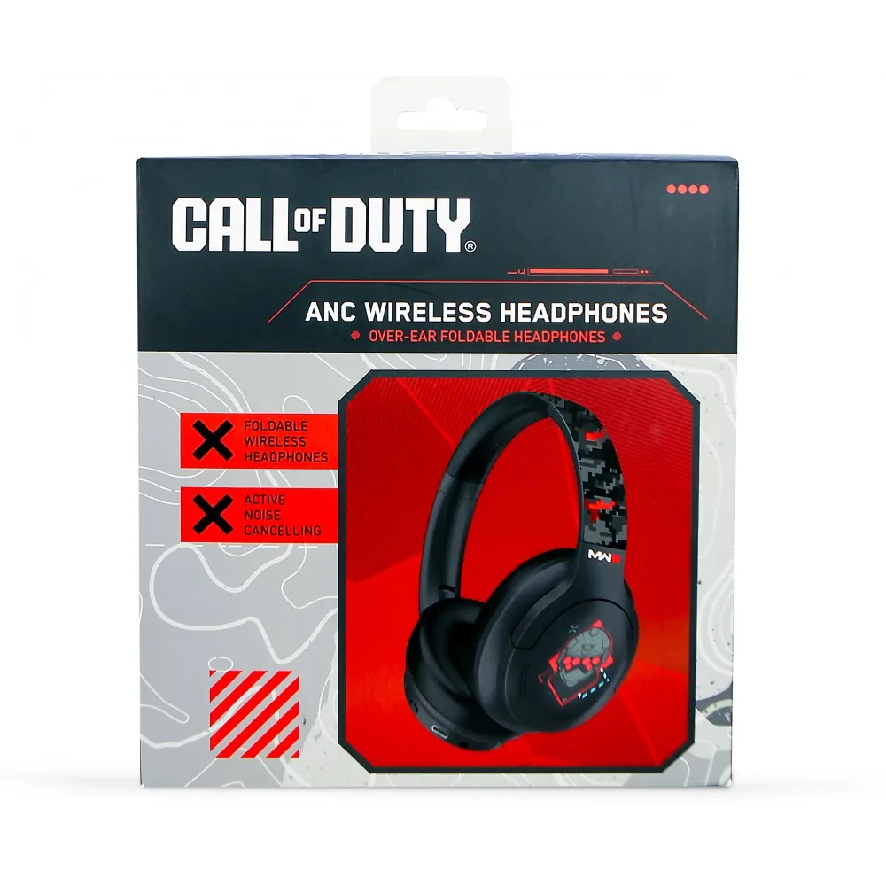 CALL OF DUTY MODERN WARFARE 3 COLOR camouflage black OTL Technologies wireless noise canceling headphones