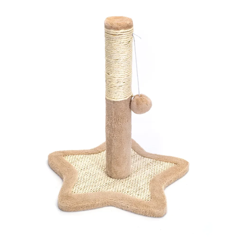 Rascador para Gatos L33.5*W33.5*H38cm estrella Fácil de Instalar Ideal para Rasguños y Ejercicio Diario nobleza