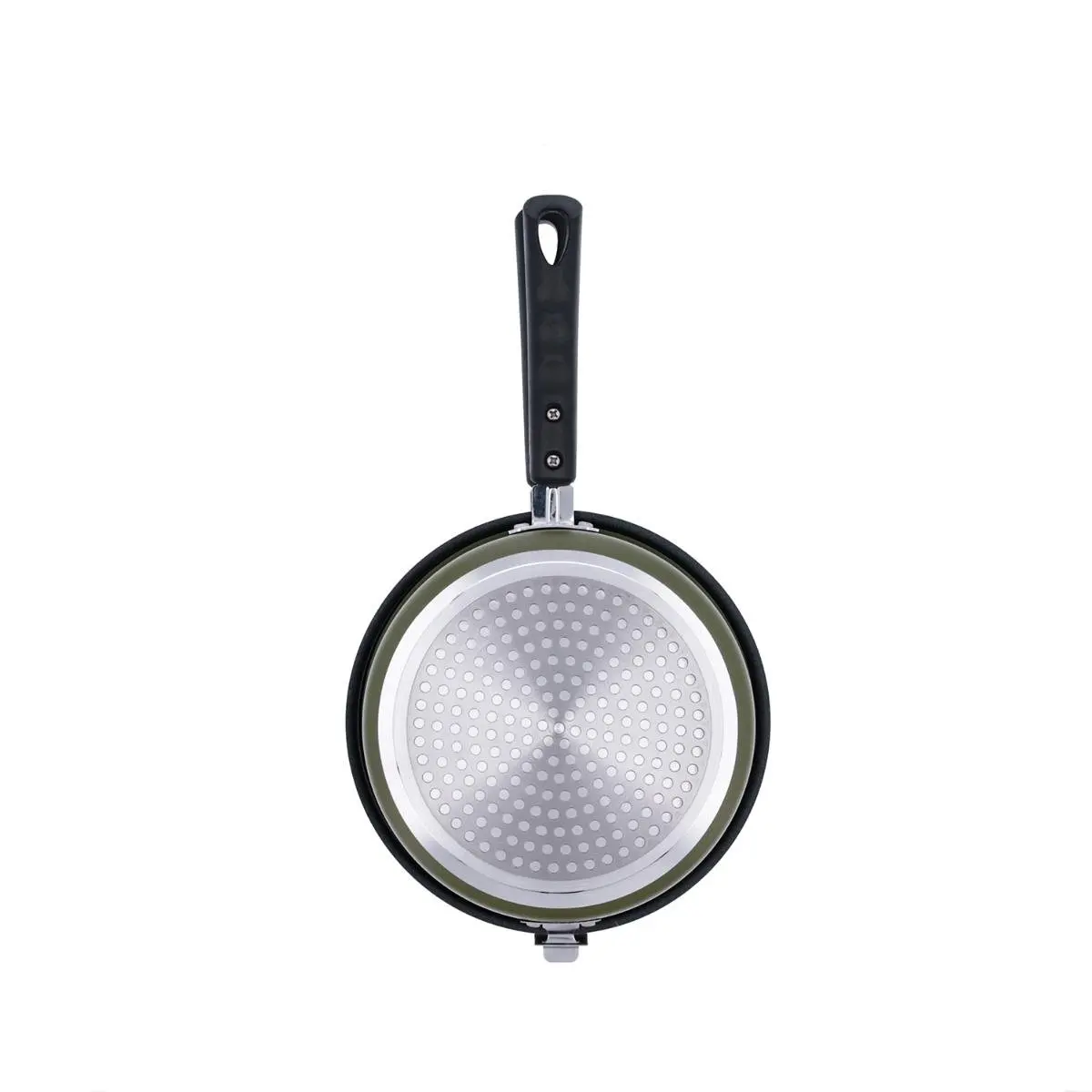 20CM black-non-stick-fit Quid Naturalia double omelette pan-ceramic