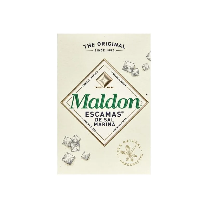 Sal Marina Maldon: Cristales Gourmet - Delicadeza de Inglaterra