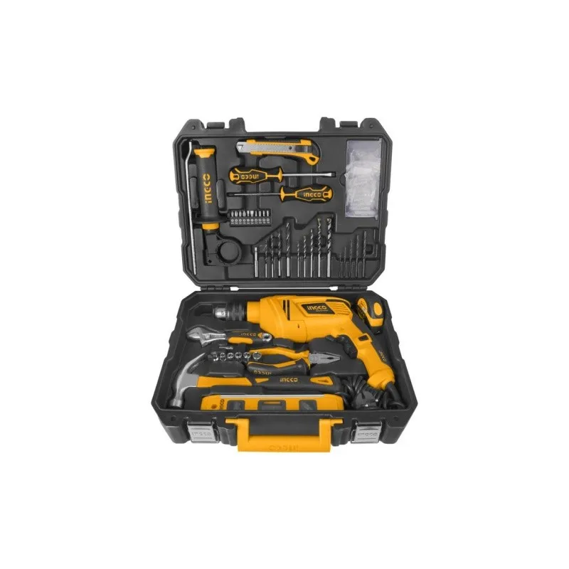 INGCO HKTHP11022 suitcase tools + drill 850 W-shipping from Spain in 24/48h.