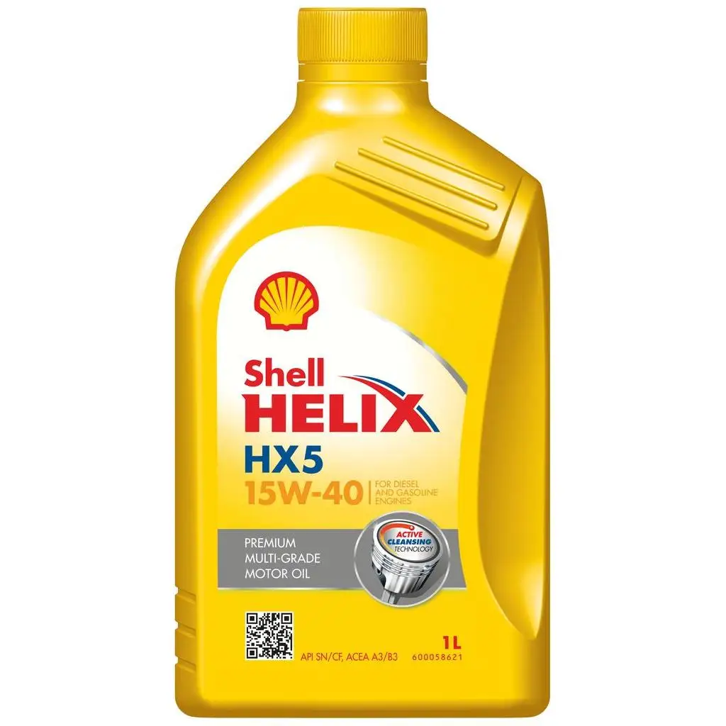 Huile Helix Hx5 15W40 1 L pour moteurs essence, diesel et gaz