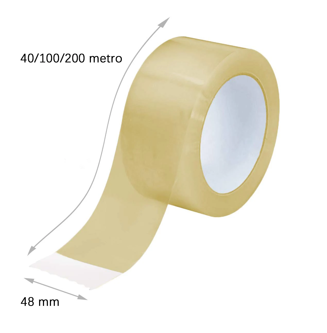 Kingnetstore - pack transparent adhesive tape strong rolls 40/100/200 mt x 48 mm for low noise packaging. Transparent seal american seal perfect packing tape for shipping and moving adhesive tape for packages. 40 100 200 meter m