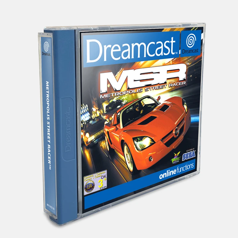 MSR Metropolis Street Racer - Sega Dreamcast - Nuevo precintado