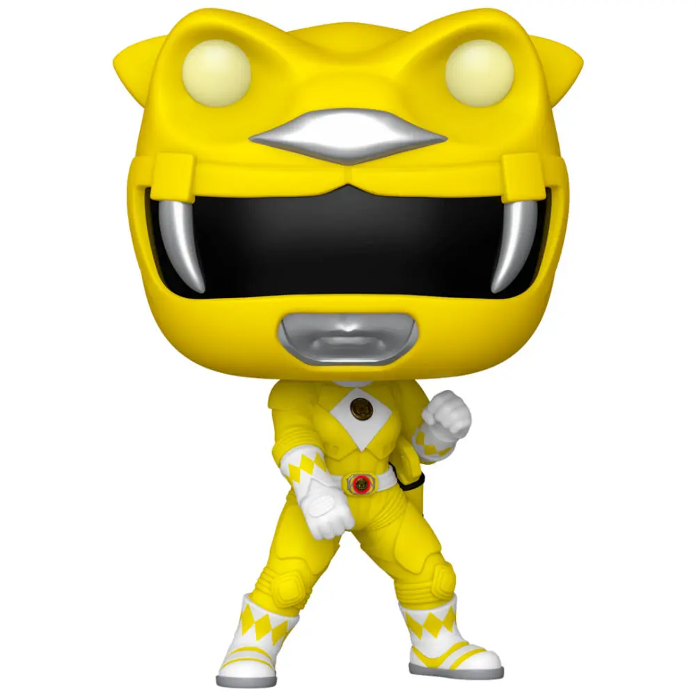 Funko Pop! Películas: Película de Mighty Morphin Power Rangers - Yellow Ranger - Figura de vinilo coleccionable - Idea de regalo - Mercancía oficial - Juguetes para niños y adultos - Fans de películas