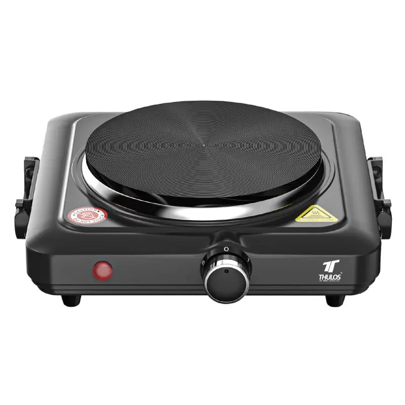 Cocina eléctrica portátil, 1 quemador, 1000W. THULOS TH-CE1581