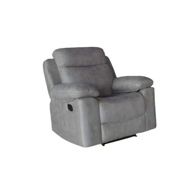 Sillón relax manual modelo Menfis. Tapizado en tela Nolia disponible en varios colores