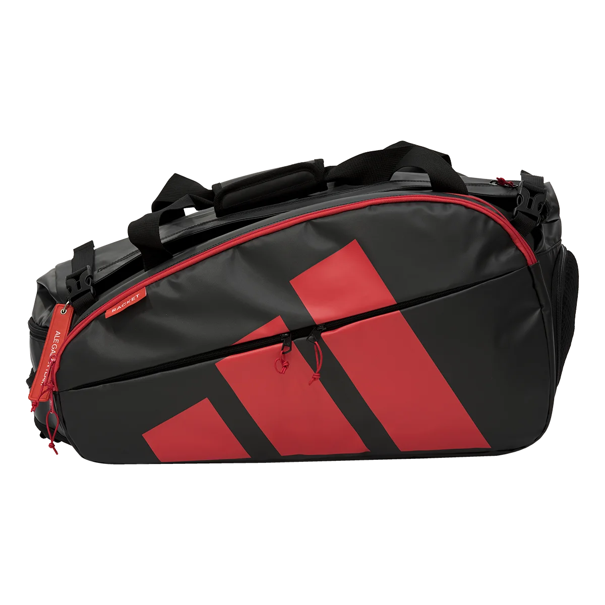 Paletero Adidas Multigame Negro y Rojo - Alejandro Galán - Nueva Temporada 2026 - Mochila Padel - Protección Térmica - Compartimentos Separados y Ordenados