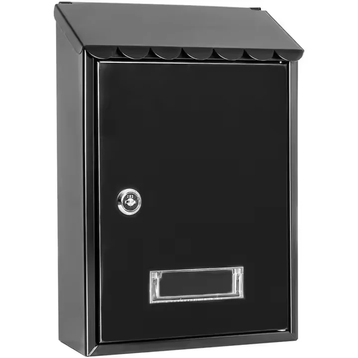 Ud - metal wall mailbox with lock and keys – waterproof, large capacity, easy installation |   3 colors (30x21.7x7 cm)