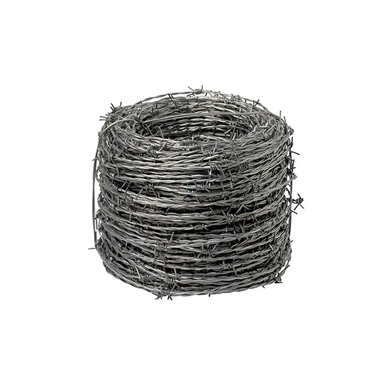 SANCO STORE - WOLFPACK LINEA PROFESIONAL Alambre Espino Galvanizado 100 Metros 4/15