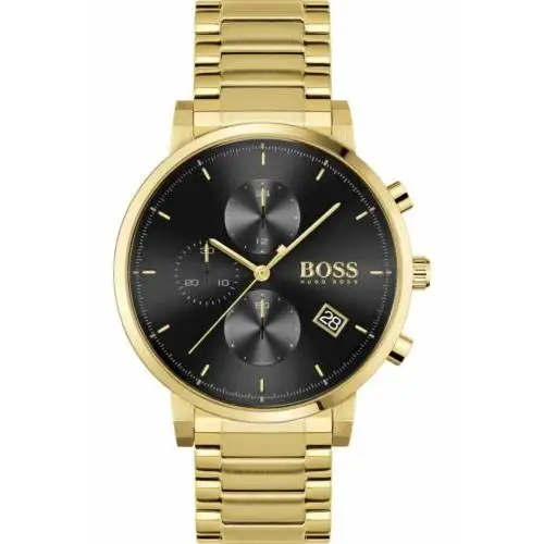 Reloj Hugo Boss 1513781 Integrity Hombre Dorado Negro