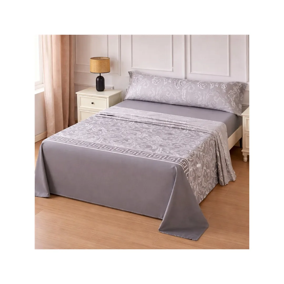 Juego de Sábanas 3 Piezas con Diseño Estampado Incluye Sábana Encimera, Bajera Ajustable y Funda de Almohada, 100% Poliéster, Para Camas 90/105/135/150/180 cm, ✅ Envíos a España en 48/72h