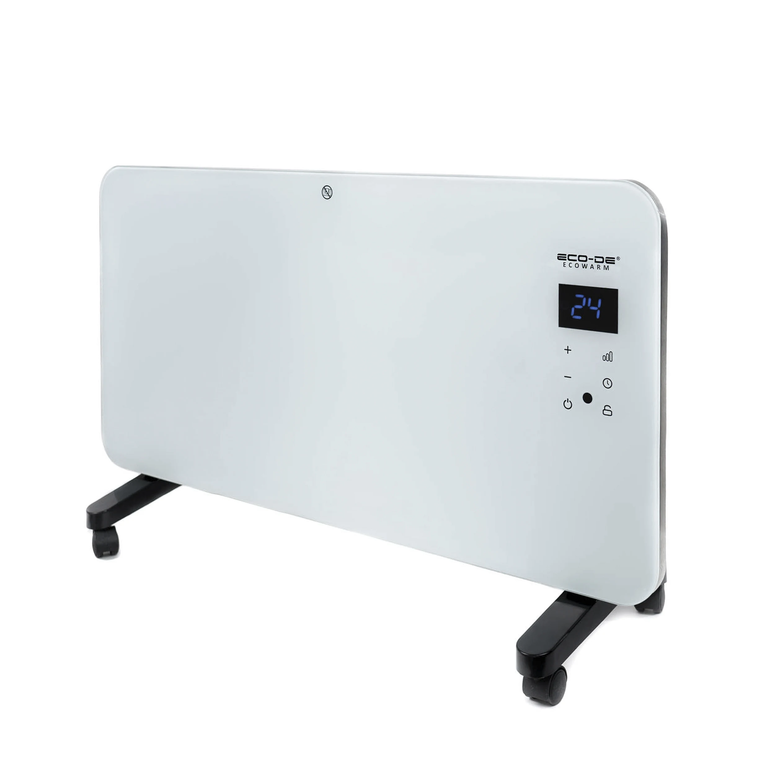 Eco-De Radiador Convector de Bajo Consumo EcoWarm. Portátil, Estufa Eléctrica, Radiadores Silenciosos, Temporizador, Control Táctil, Control por APP Móvil, Wifi, Termostato IP24
