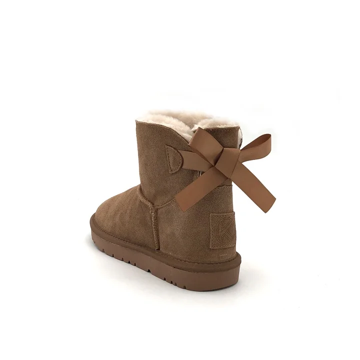 Australian Kelara bowknot sawskin boot