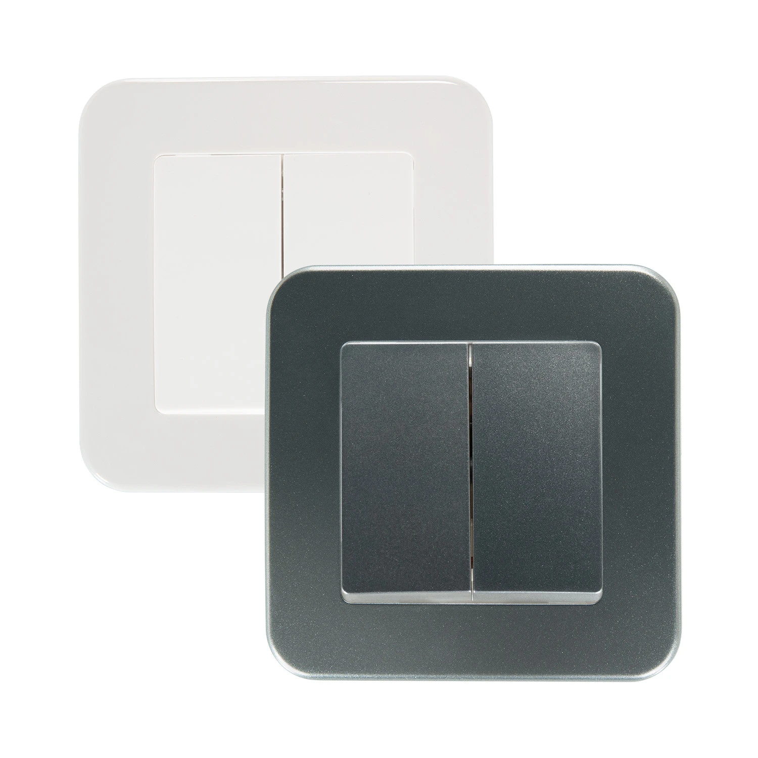 Ledkia Interruptor Doble Classic - Cambia con Estilo Tu Hogar