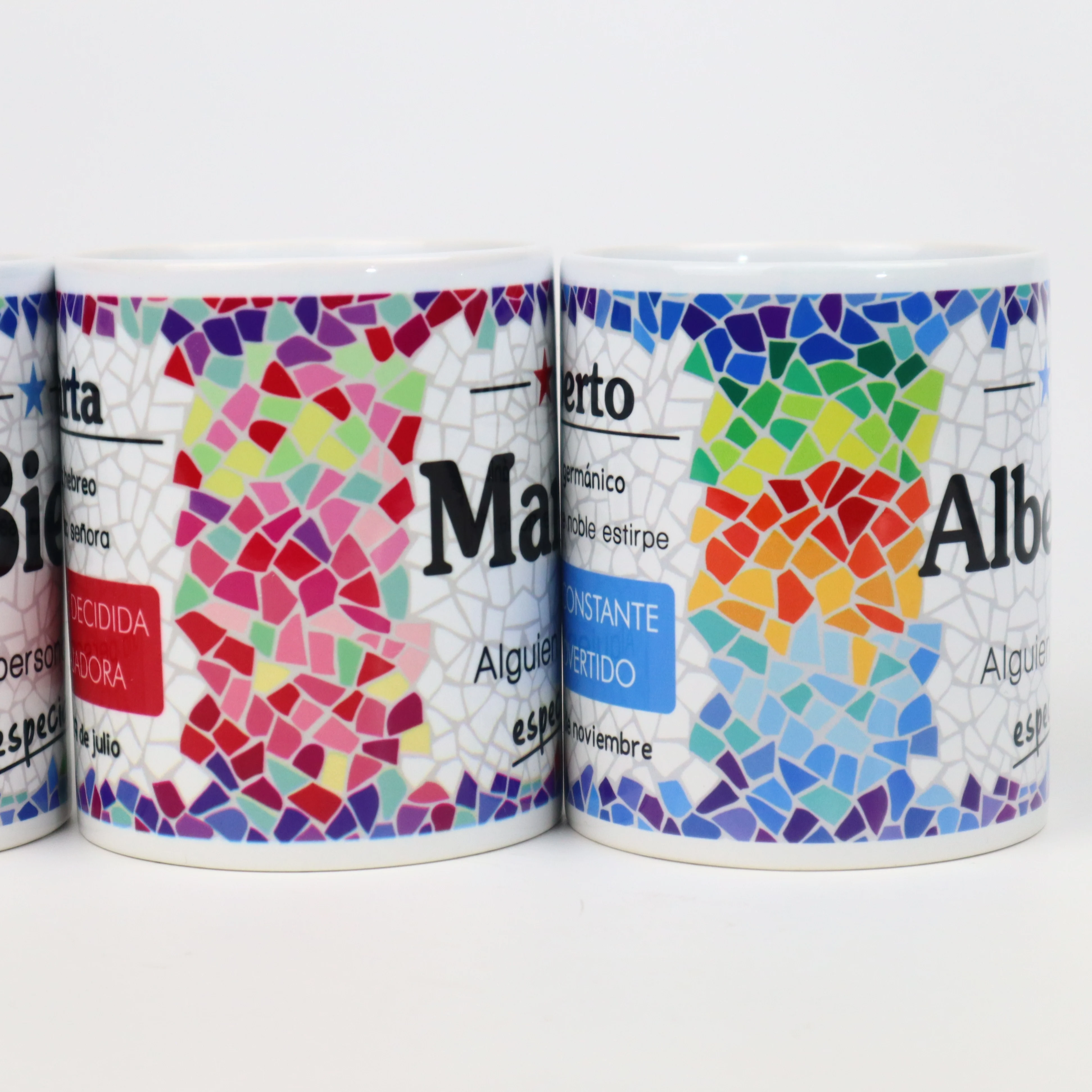 Personalized Mug Set with Gift Box, 330ml Capacity, 9.5 x 8 x 8 cm, Unique Ceramic Design for Coffee or Tea, Various Colors, Perfect for Breakfast or as a Christmas Gift #6