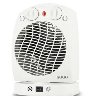 Termoventilador Sogo CAL-SS-18375, Potencia 2000W