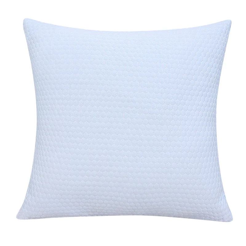 Pack2 o 4 Cojín Decorativo 80x80 cm con Funda Acolchada de Diseño Geométrico | Blanco, Suave y Elegante | Ideal para Sofá, Dormitorio o Salón | Estilo Moderno y Confort Premium | Microfibra