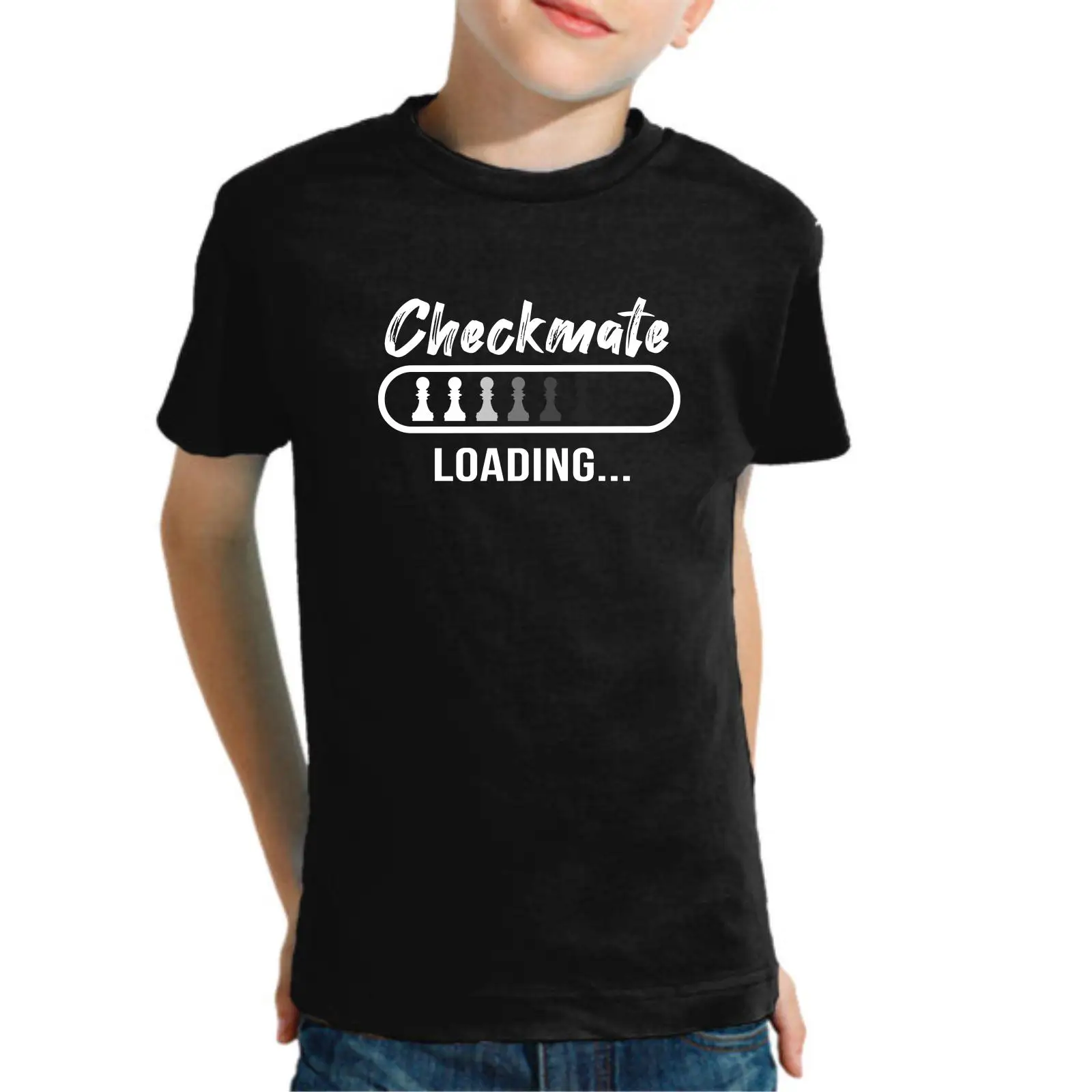 KAMEfanatic girls boys Queen chess grand master king Geek 004 T-shirt