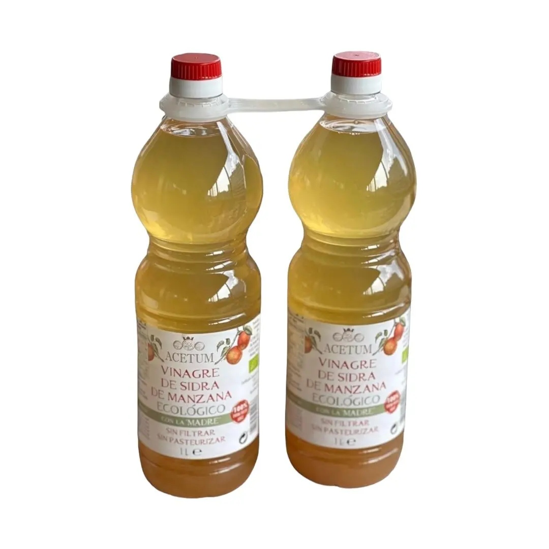 Acetum Vinagre Sidra de Manzana Madre- 2 LITROS - - Acetum VINAGRE