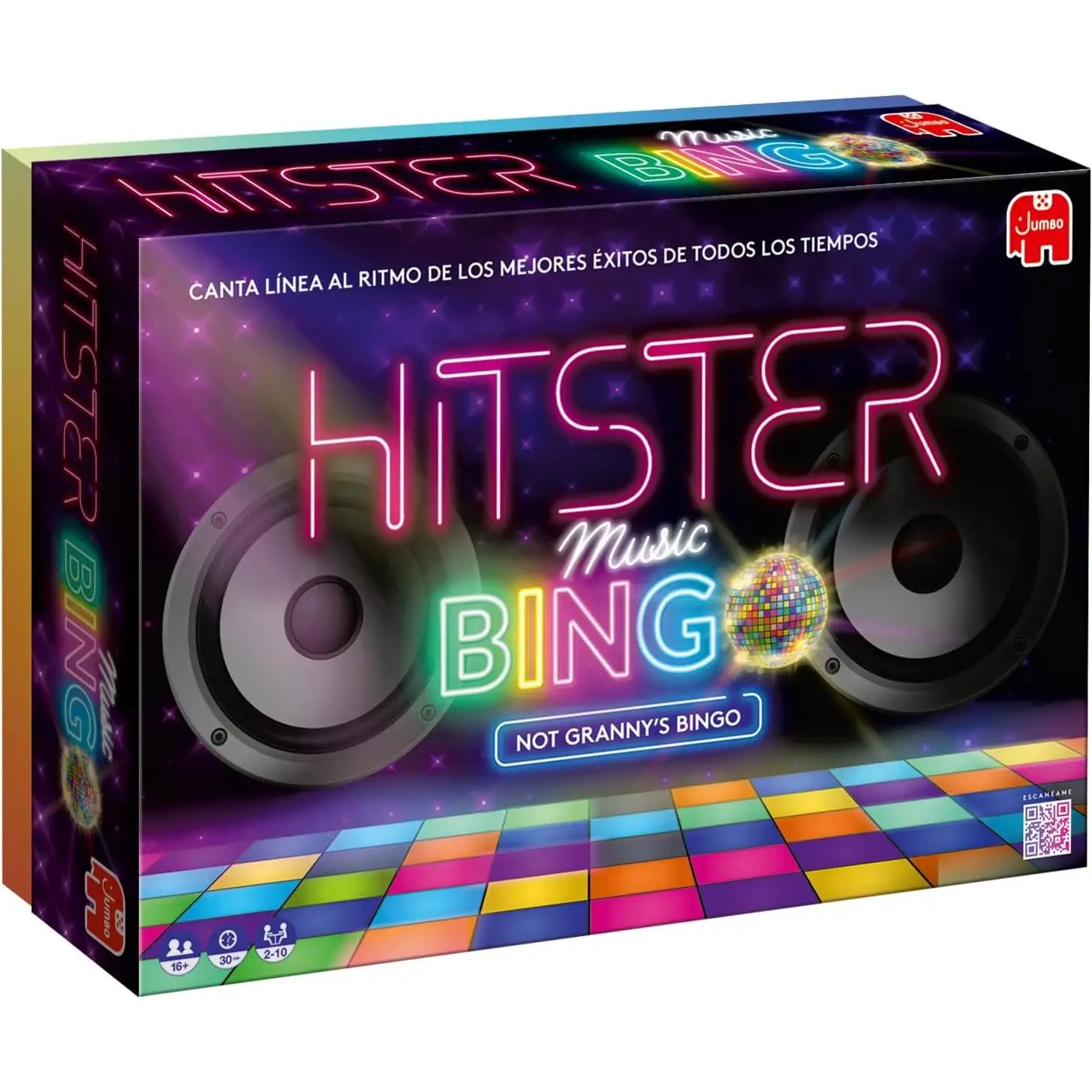 Jumbo Hitster Bingo - Juego Musical De Mesa Para Fiestas - Imagen 7