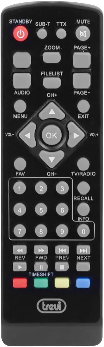 Trevi he 3362 - mini digital terrestrial decoder hd dvbt-t2 h.265 hevc 10 bit