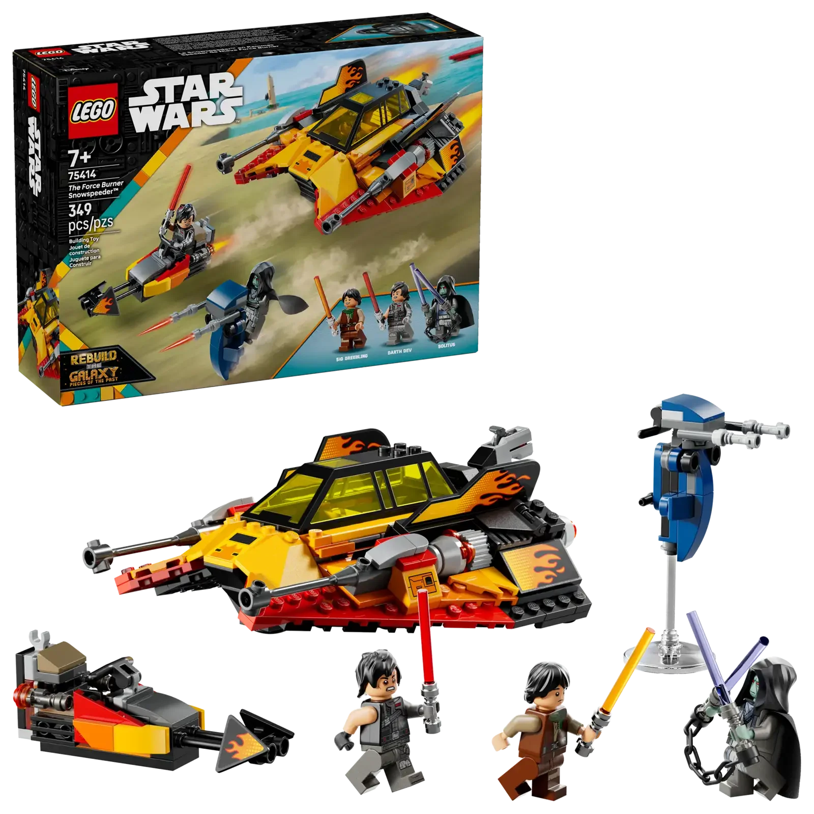 Lego - Star Wars Tm - Speeder De Nieve Force Burner - Imagen 5