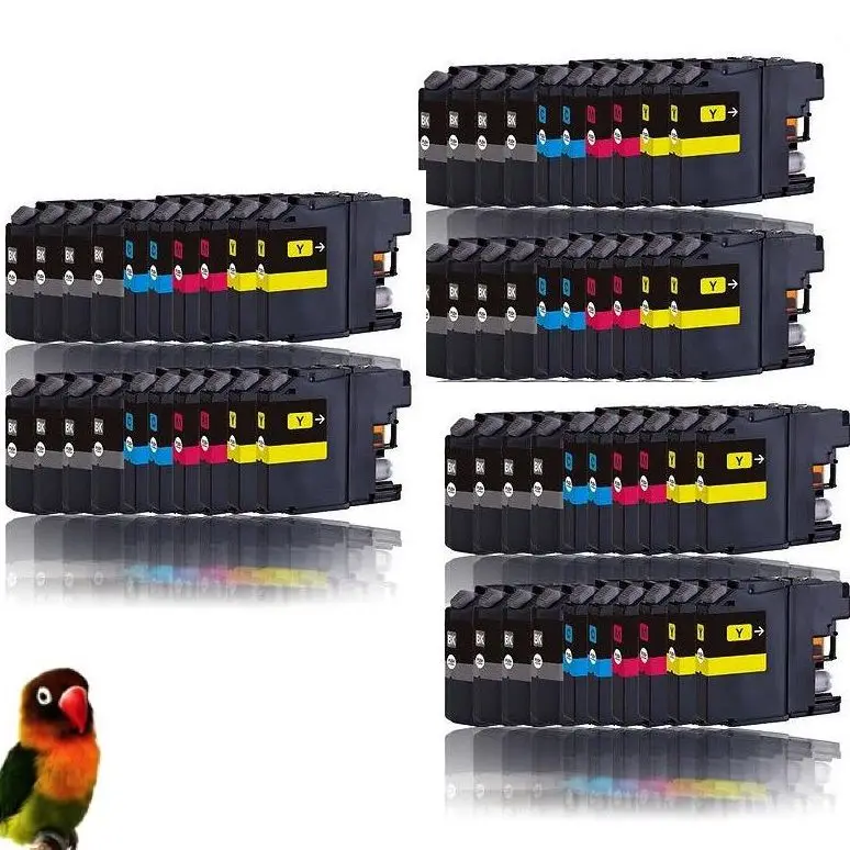 BROTHER LC123/LC121 DCP-J4110 MFC-J4510 MFC-J650 PACK 60 TINTAS compatibles