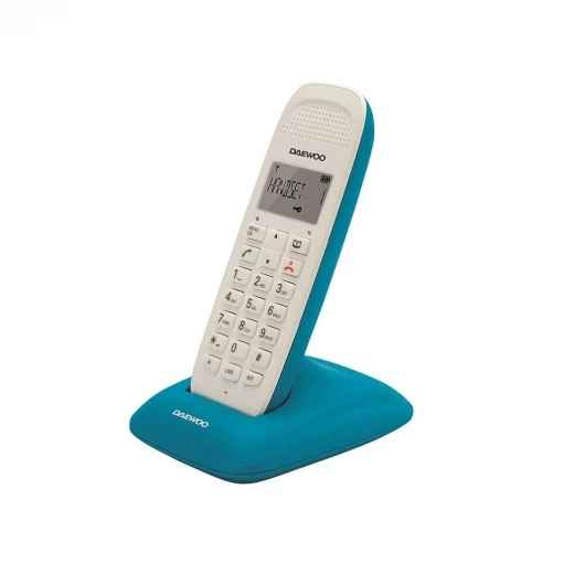 Teléfono Dect Daewoo DTD-1250 Blanco/Azul (NUEVO)