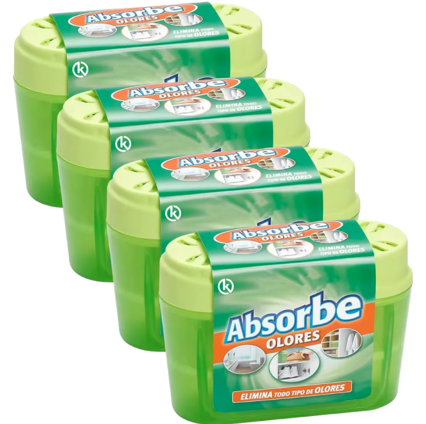 AMAHOGAR- Absorbe Olores 40 gr, Absorbe Malos Olores en Baños, Aseos, Cocinas, Salones Armarios, Librerías, Cajones - Hecho en España
