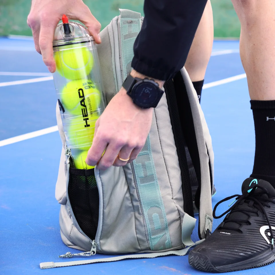 Head x4 pump tennis and padel ball pressurizer + air pump 27 cm - maintain and recover the pressure between matches, head brand