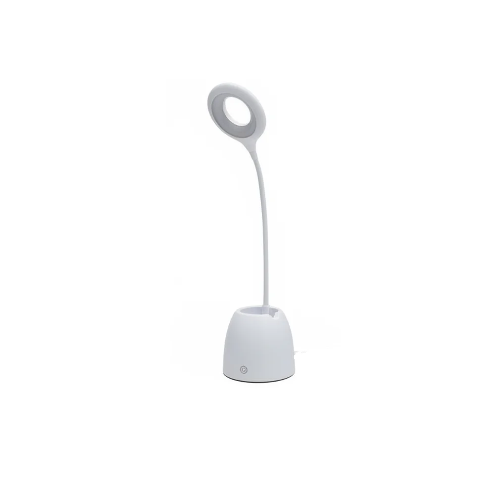 BEL AIR HOME - Flexo LED con Altavoz Bluetooth y 3 Intensidades de Luz - Blanco