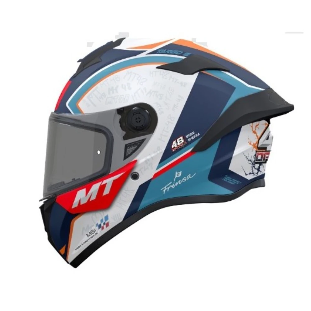 Casco Moto Casco Mt Targo S Ivan Ortola 2024   Ce U