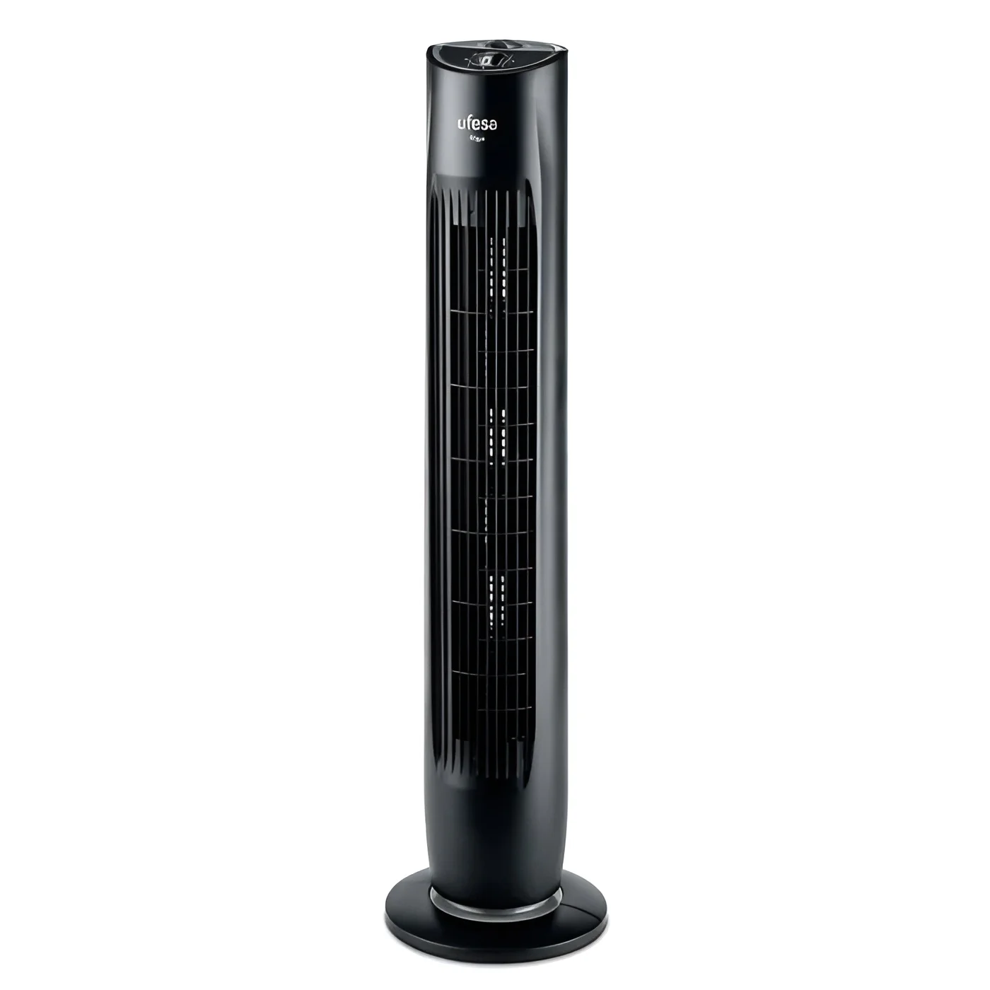 VENTILADOR DE TORRE UFESA RIGA DE 45W DE POTENCIA Y DE COLOR NEGRO
