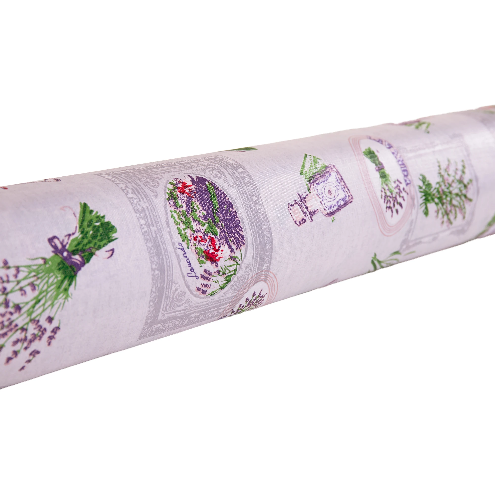 Cofan Rollo de Hule con Estampado de Lavanda | Impermeable | Medida: 1,40 x 25 m | Protector y Estilo para la Mesa